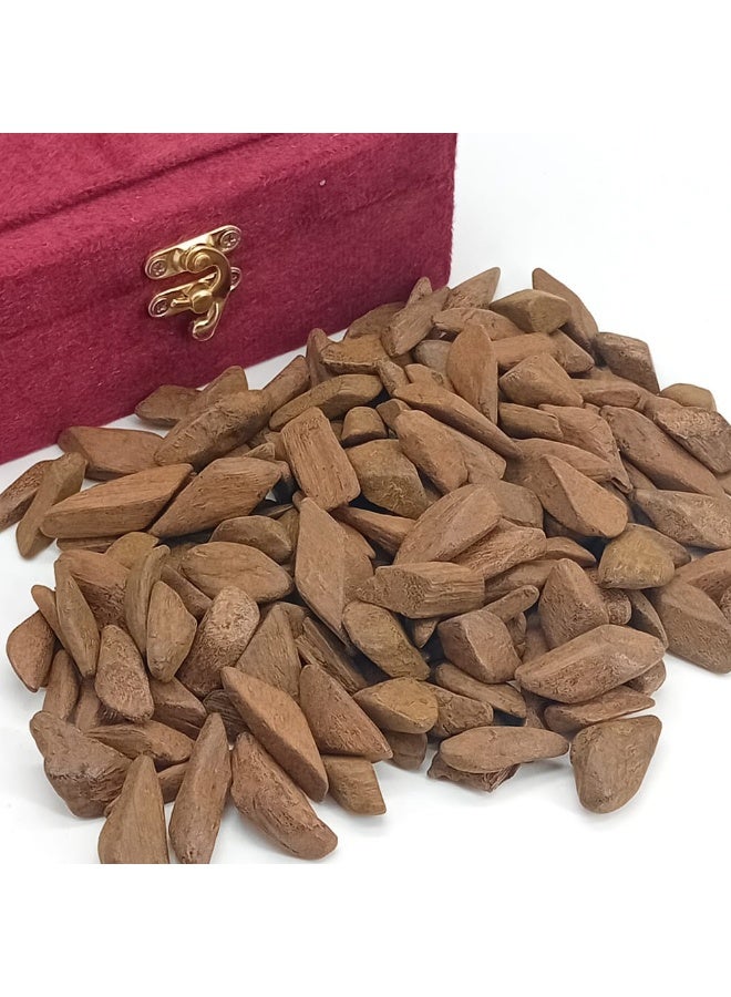 Akarm Akarim Maroki Oud Mini-Pieces (Enhanced) - 1/8 Kg (125g) with Velvet Box - Image 3