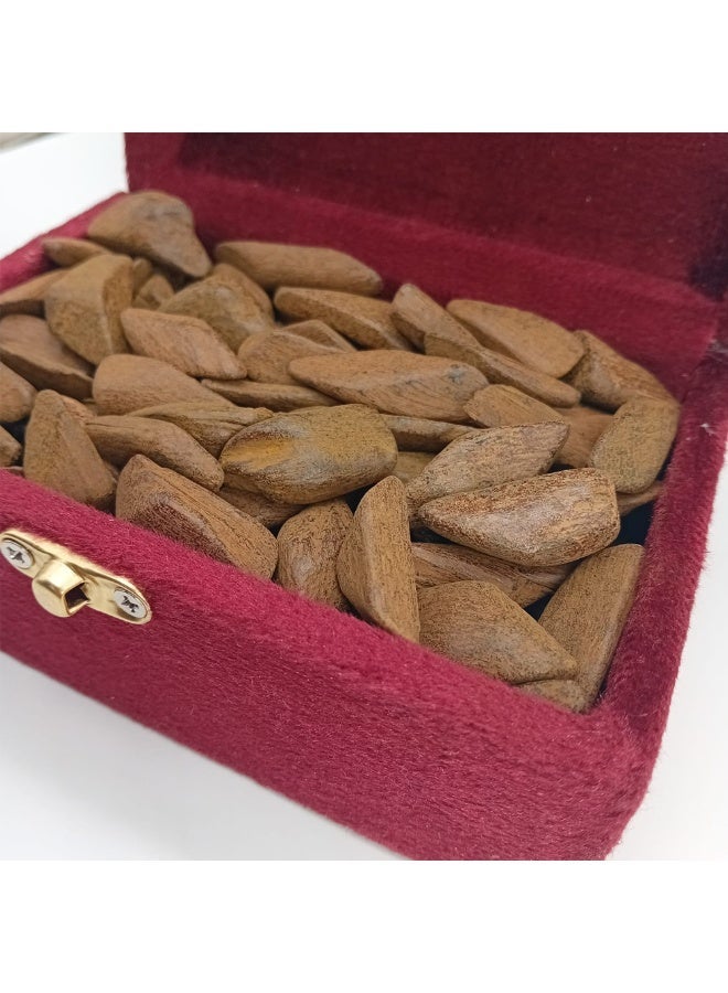 Akarm Akarim Maroki Oud Mini-Pieces (Enhanced) - 1/8 Kg (125g) with Velvet Box - Image 2