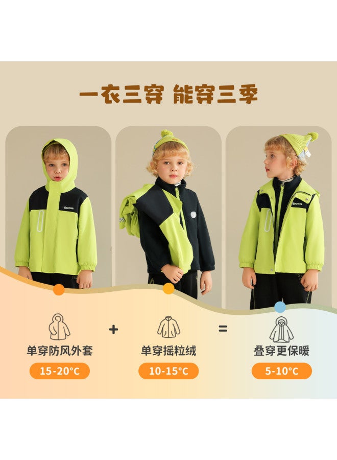 peppa Pig Spring Windproof Warm Hooded Jacket For Boys & Girls - Infant Outdoor Casual Coat - Image 3