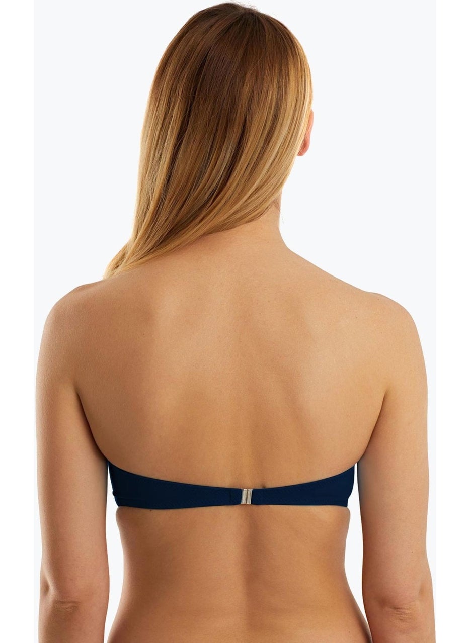 Ayyıldız 63549 Navy Blue Strapless Bikini Top  - Image 2