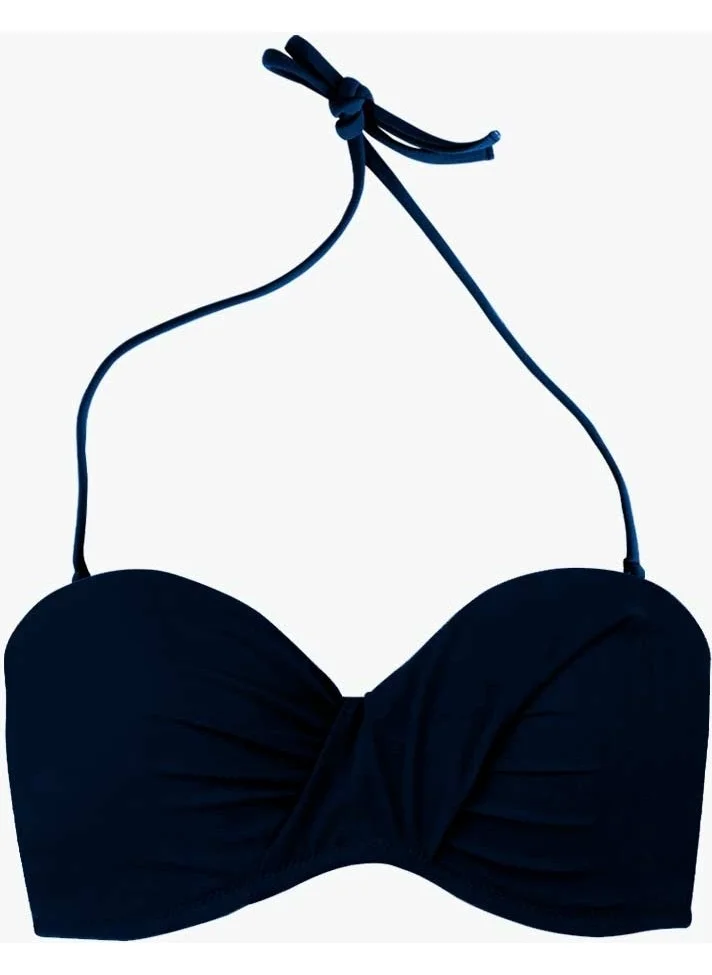 Ayyıldız 63549 Navy Blue Strapless Bikini Top