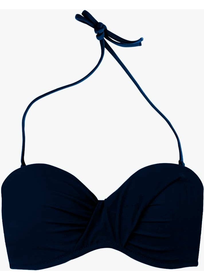 Ayyıldız 63549 Navy Blue Strapless Bikini Top  - Image 3