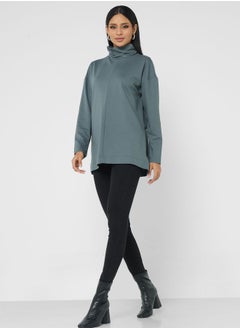 Refka by modanisa High Neck Sweatshirt  - Image 4