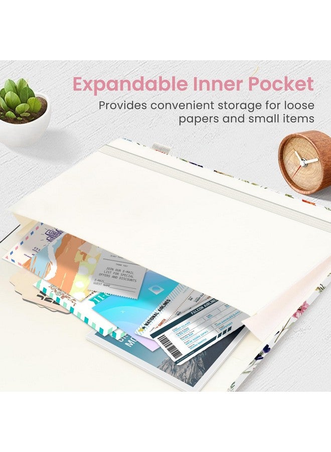 Taja Bullet Dotted Journal Notebook for Women & Men, Hardcover Leather Journal for Writing, A5 Bullet Journaling Notebook for Work & Sketching, Perfect for Office School Home Supplies, 160 Pages, Garden - Image 5