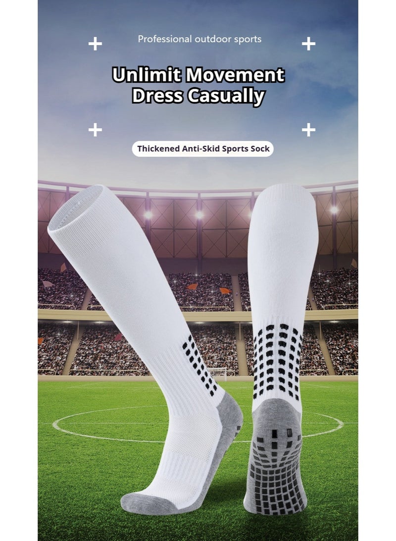 Kenzs Men's professional football socks (long over-the-knee socks) with good wrapping, non-slip, moisture absorption and deodorization - Image 2