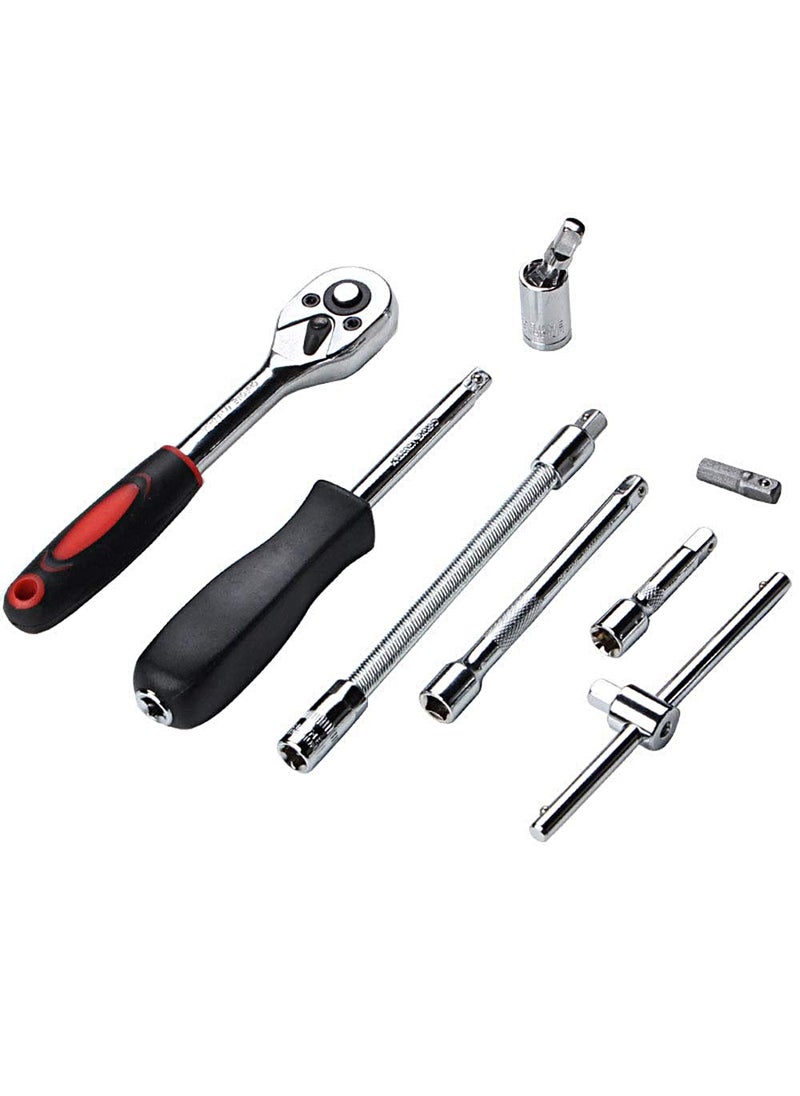 Generic 46-Piece Magnetic Screwdriver & Socket Spanner Set – Heavy-Duty Jackly Wrench Repair Toolkit for Home, Office, Car, Bike & DIY Repairs  - Image 3