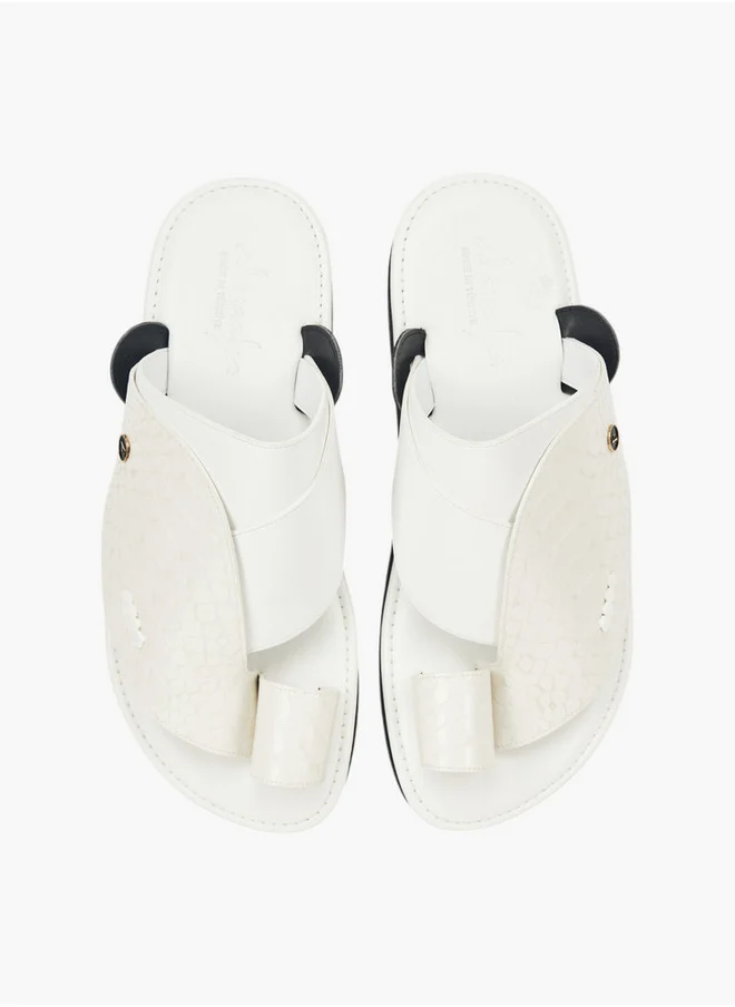 الواحة Men's Arabic Sandals with Toe Loop - Ramadan Collection