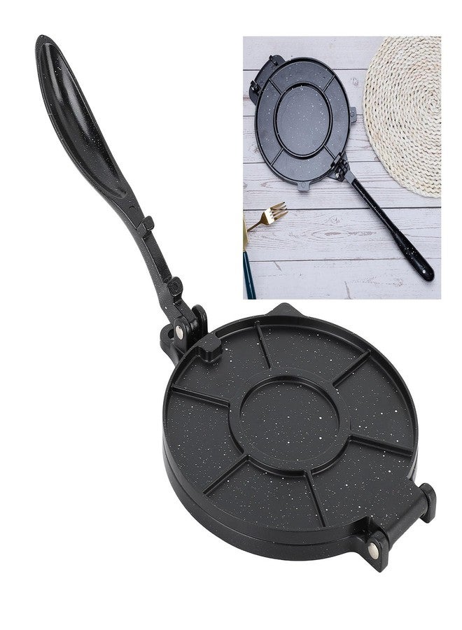 Focket Tortilla Maker, Roti Maker Dough Press Multi Functional Aluminum Alloy Tortilla Press for Dumpling Skin Roti with Easy One Click Operation - Image 4