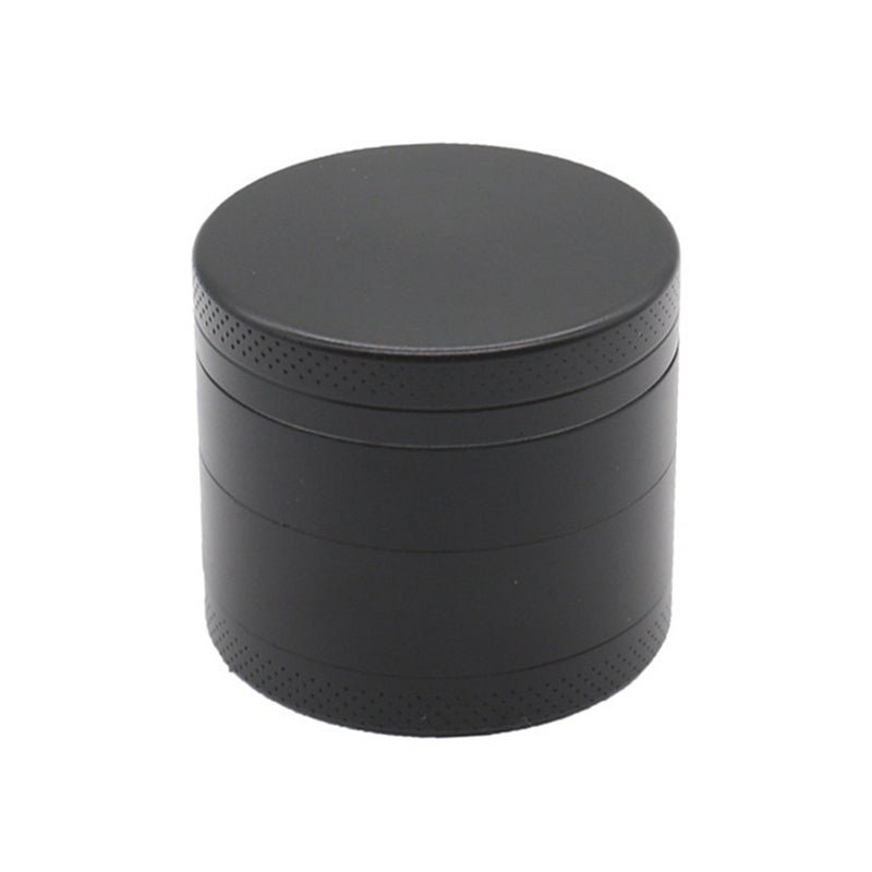 Spice Grinder 2.5 Inch Sturdy Zinc Alloy - Powerful Magnetic Lid Matte Black Spice Grinder for Home Kitchen Cooking - Image 3
