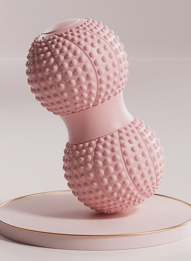 كرة تدليك الفول السوداني لإطلاق العضلات والاسترخاء العضلي - الأنسجة العميقة (الوردي) - Image 1