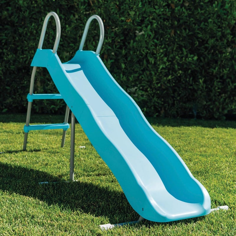 انتكس Intex 44106 زلاجة حديقة الأطفال من الفولاذ والبلاستيك، أزرق، 196 × 84 × 119 سم - Image 3