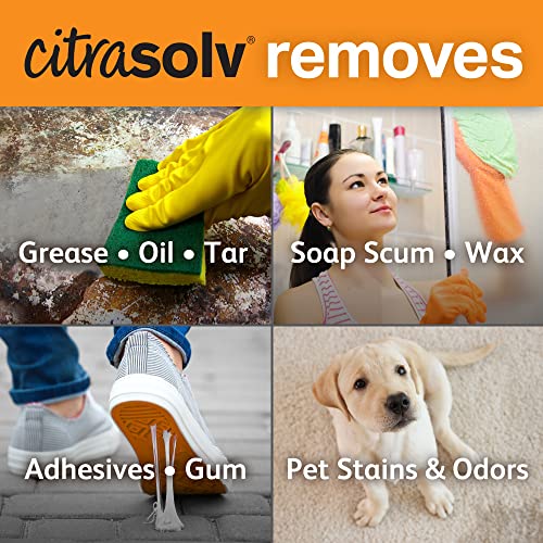Citra Solv Concentrated Household Cleaner & Degreaser - Valencia Orange Scent - 16 Fl Oz, Safe, Effective, and Versatile Cleaning Solution, Natural Ingredients, Biodegradable, Made in USA - Image 3