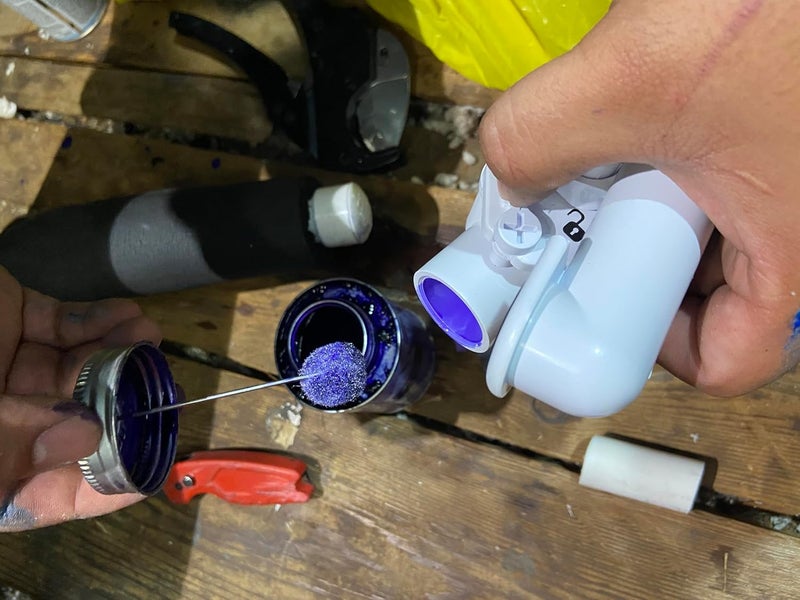 Rectorseal Jim PR-1L 1/4 Pint Purple Low VOC Hi-Etch PVC and CPVC Primer - Image 3