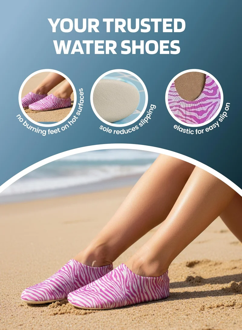Slipstop Wavy Slipstop Wavy Kids Non Slip Water and Beach Shoes Lightweight Quick Dry Swim Ready Footwear for Babies and Children for Women | Best Price UAE