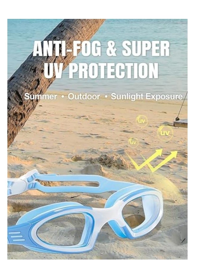 Y&D Two Piece Waterproof Swimming Goggles And Cap - Image 3