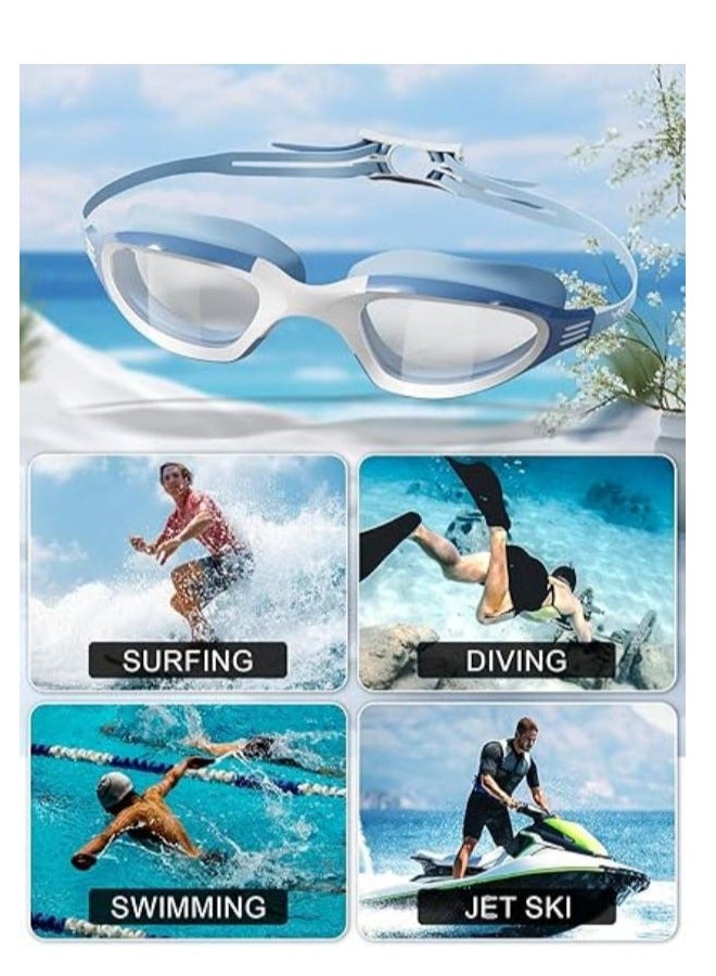 Y&D Two Piece Waterproof Swimming Goggles And Cap - Image 5