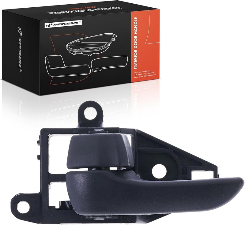 A-Premium Front or Rear Left Driver Side Interior Door Handle for Toyota 4Runner 2003-2009, Smooth Black - Image 1