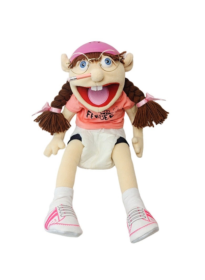 Jeff Series Ventriloquist Zombie Hand Puppet: Interactive Storytelling and Performance Tool for Kindergarten
