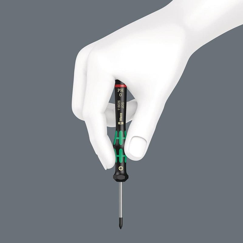 Wera Kraftform Micro Torx-Pin Screwdriver Set with Plastic Rack - 6 Pieces - Image 4