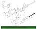 Subaru Genuine Subaru 34160FJ000 Tie Rod Complete 1 Pack - Image 2