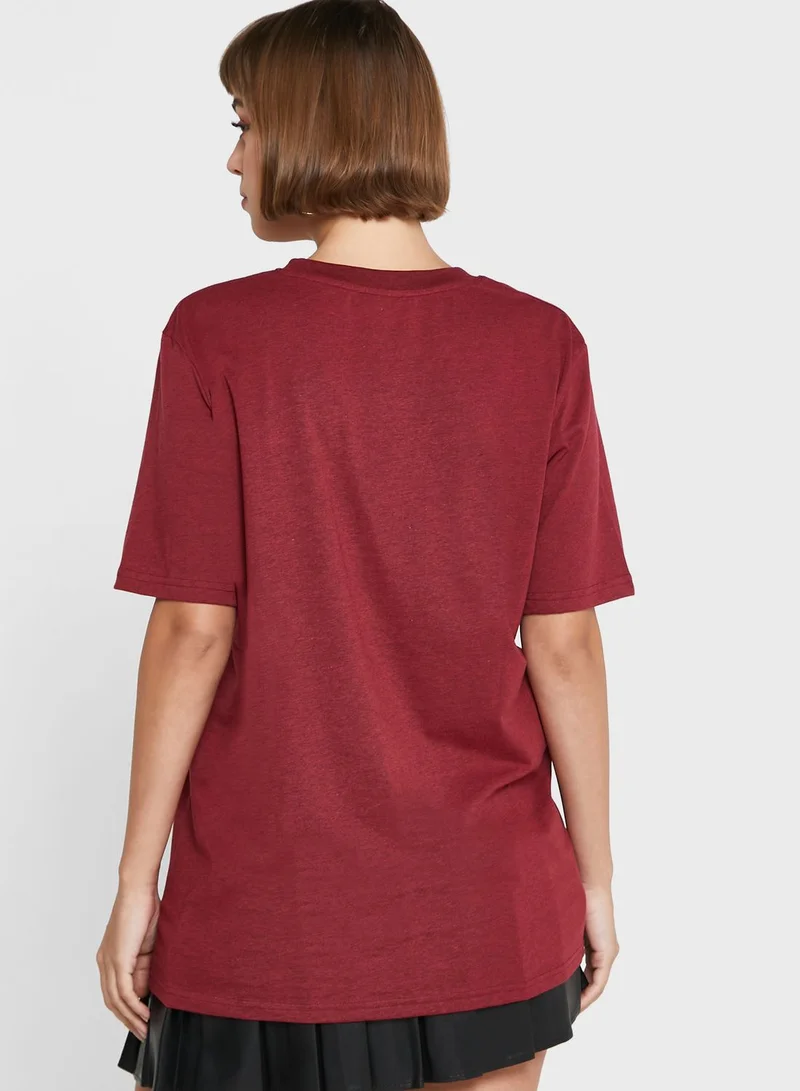 Ginger Graphic Melange T-Shirt