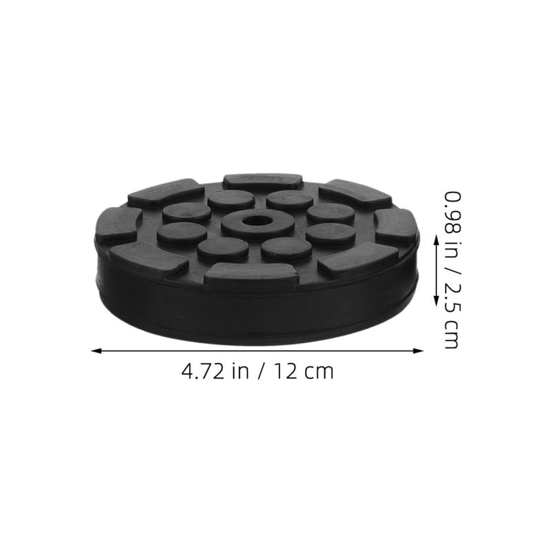 4pcs Heavy Duty Octagonal Rubber Jack Pad Lift Adapters for Car Automotive Repair Workshop - Image 3