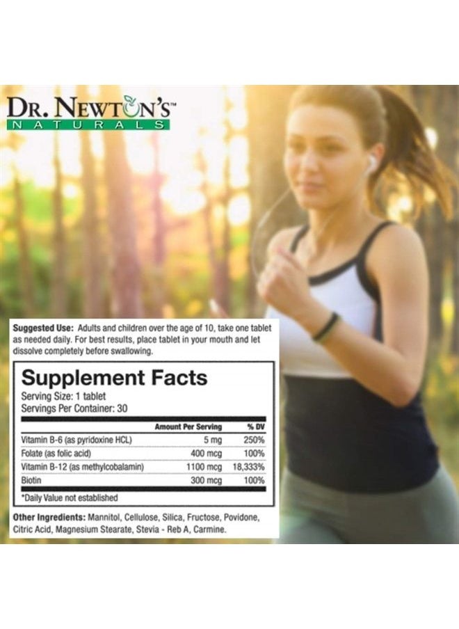 Dr Newtons Naturals - Dr Newton Naturals B12 Advantage 30 Fast Melt Tabs - Image 1