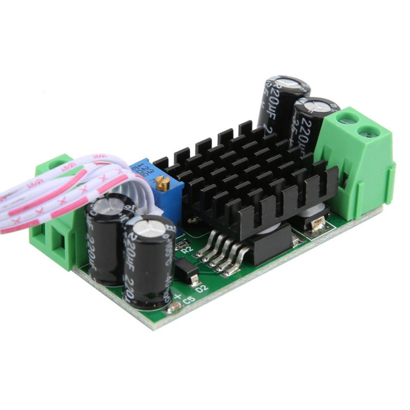 DC Fan Speed Controller: 5V To 24V Voltage Range - Potentiometer With Integrated Switch For Enhanced Convenience, 1A Current Indicator, High-Quality Circuit Board For Brushless Motors For Wiring And I - Image 4