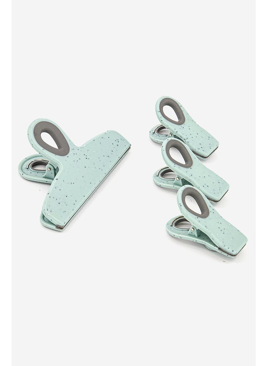 Bombay - 4 Magnetic Bag Clips, Blue - Image 1