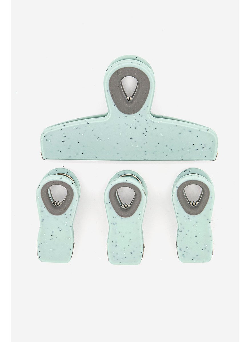 Bombay - 4 Magnetic Bag Clips, Blue - Image 1