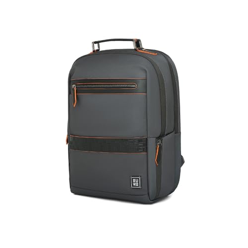 EUME Alpha 27L Laptop Bag for Men,Volcanic Grey | 2 Large Compartment Office Laptop Backpacks | Fits Up to 16" Laptop | Nylon Fabric | Travel Bag | Bagpacker Bag for Men and Women - Image 1