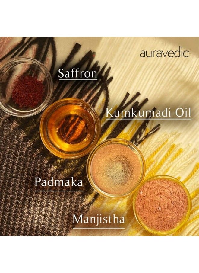 Auravedic Kumkumadi Tailam Oil For Face 30Ml Kumkumadi Face Oil For Glowing Skin Kumkumadi Oil For Face Oil For Women Men Pure Luxuriously Smooth Kumkumadi From Kerala For All Skin Type  - Image 4