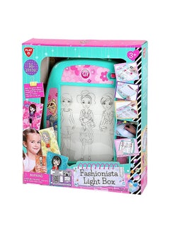 PLAYGO PlayGo Fashionista Light Box B O – LED Light Box with Fashion Templates for Kids  - Image 1