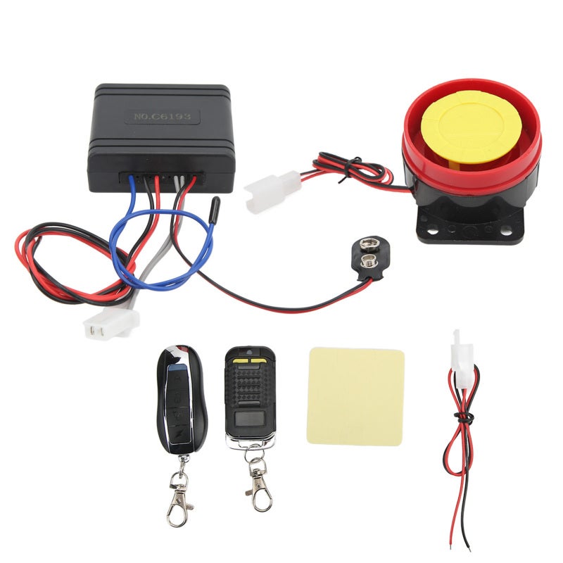 Motorcycle Security Alarm ABS Waterproof Wireless Vibration - 150M Remote High Sensitivity Scooter Anti Theft Alarm for Bike - Image 3