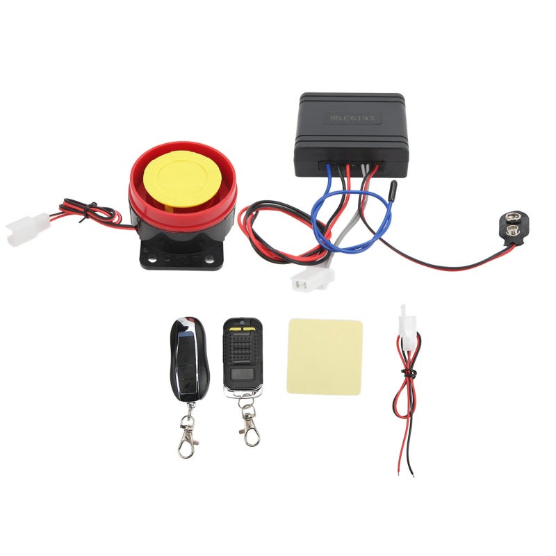 Motorcycle Security Alarm ABS Waterproof Wireless Vibration - 150M Remote High Sensitivity Scooter Anti Theft Alarm for Bike - Image 4