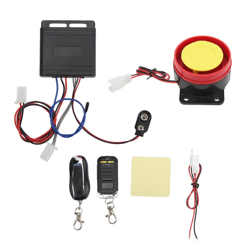 Motorcycle Security Alarm ABS Waterproof Wireless Vibration - 150M Remote High Sensitivity Scooter Anti Theft Alarm for Bike - Image 5