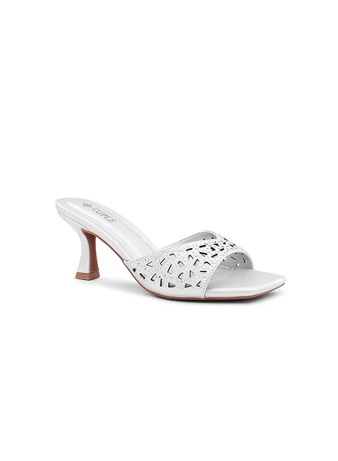 كابلي Cuple Embellished Multi Strap Flat Slides