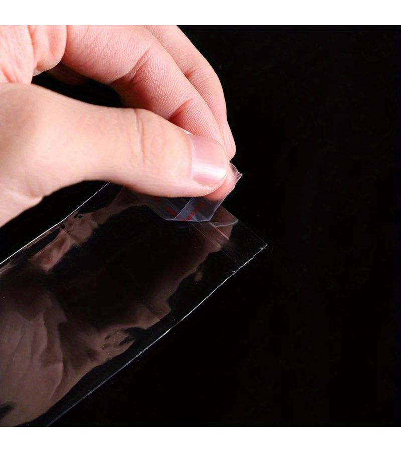 100pcs Transparent Plastic Self Adhesive Seal Bags 1.18x7.87inch For Gift Candy Jewelry Packing - Image 4