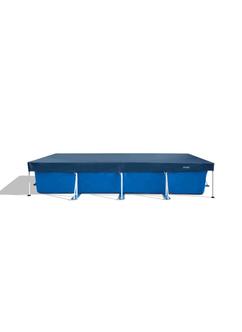 INTEX - 4.5m X 2.2m Rectangular Pool Cover - Image 1