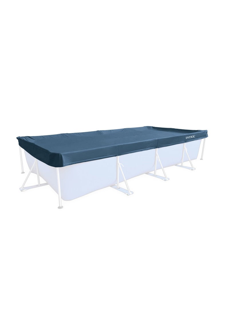 INTEX - 4.5m X 2.2m Rectangular Pool Cover - Image 1