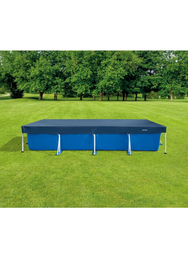 INTEX - 4.5m X 2.2m Rectangular Pool Cover - Image 1