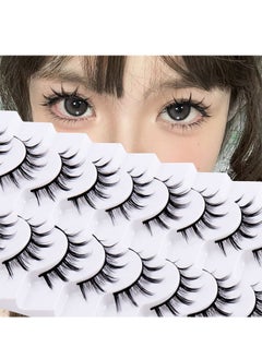 10 Pairs Manga Lashes, Big Eye Lashes, Natural Look Anime False, BigEyelashes, Eyelashes Individual Wispy Korean Makeup Eye Lashes, Clusters Asian Fake Eyelashes Pack, Cruelty Free - pzsku/Z2E38C3667A1E82A88C23Z/45/_/1729934580/4dec4a85-ca99-472b-8110-2940c01efd8e