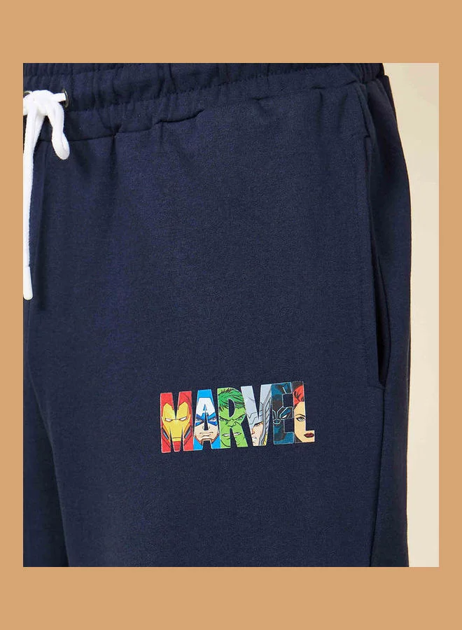 Styli Marvel Character Pocket Print Oversize Jogger