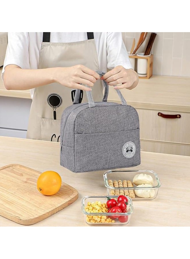 Thermal Lunch Bag for Men and Women, Lunch Box Bags Reusable Insulated, Leakproof Thermal Cooler Bag, Portable bag for School, College, Beach, Picnic, Fishing, Hiking,Travel, Food Storage - Image 2