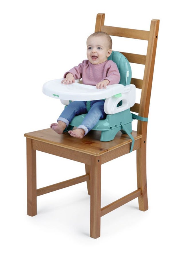 ingenuity Deluxe Comfort Folding Booster Seat Adjustable Folding And Easy-Clean 6 Month To 3 Years - Image 3