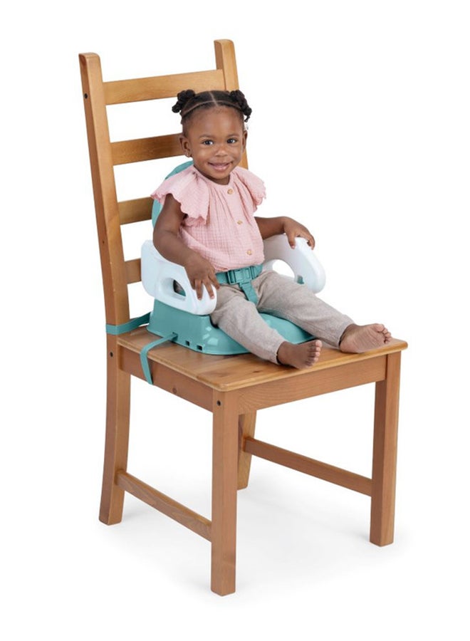 ingenuity Deluxe Comfort Folding Booster Seat Adjustable Folding And Easy-Clean 6 Month To 3 Years - Image 2