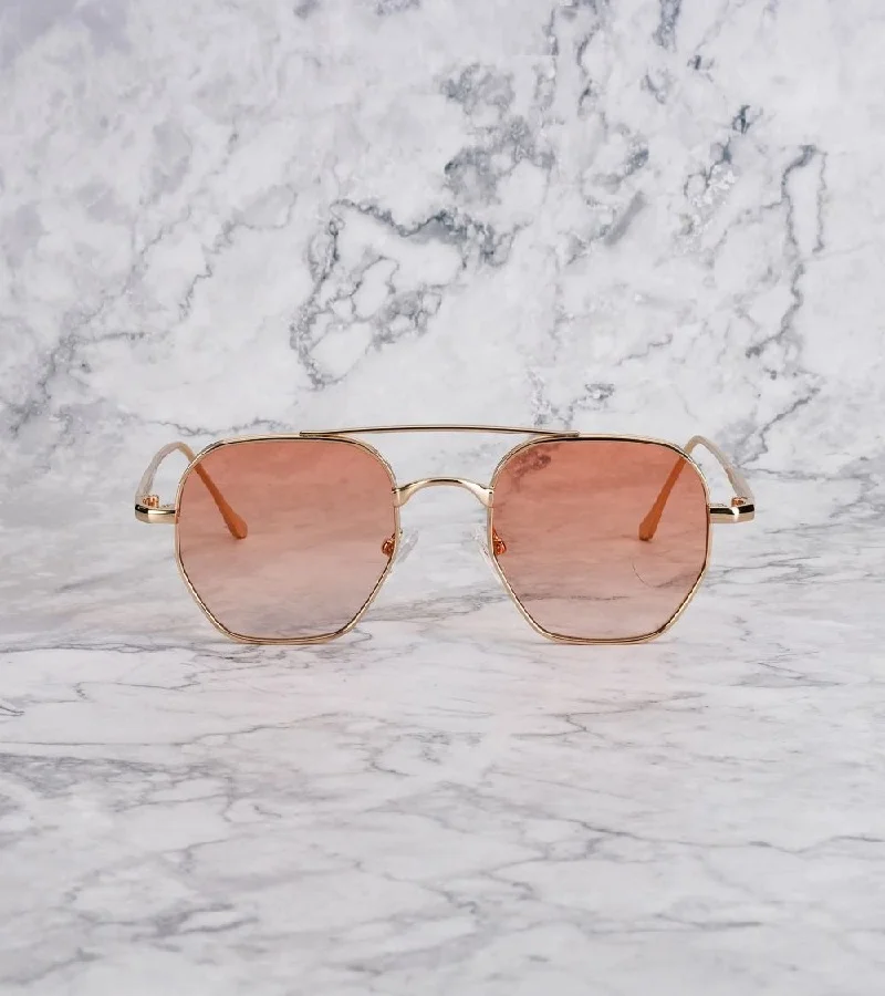  اكسبليست باوتس نظارات شمسية أنيقة للجنسين من ريك جولد بتدرج ذهبي