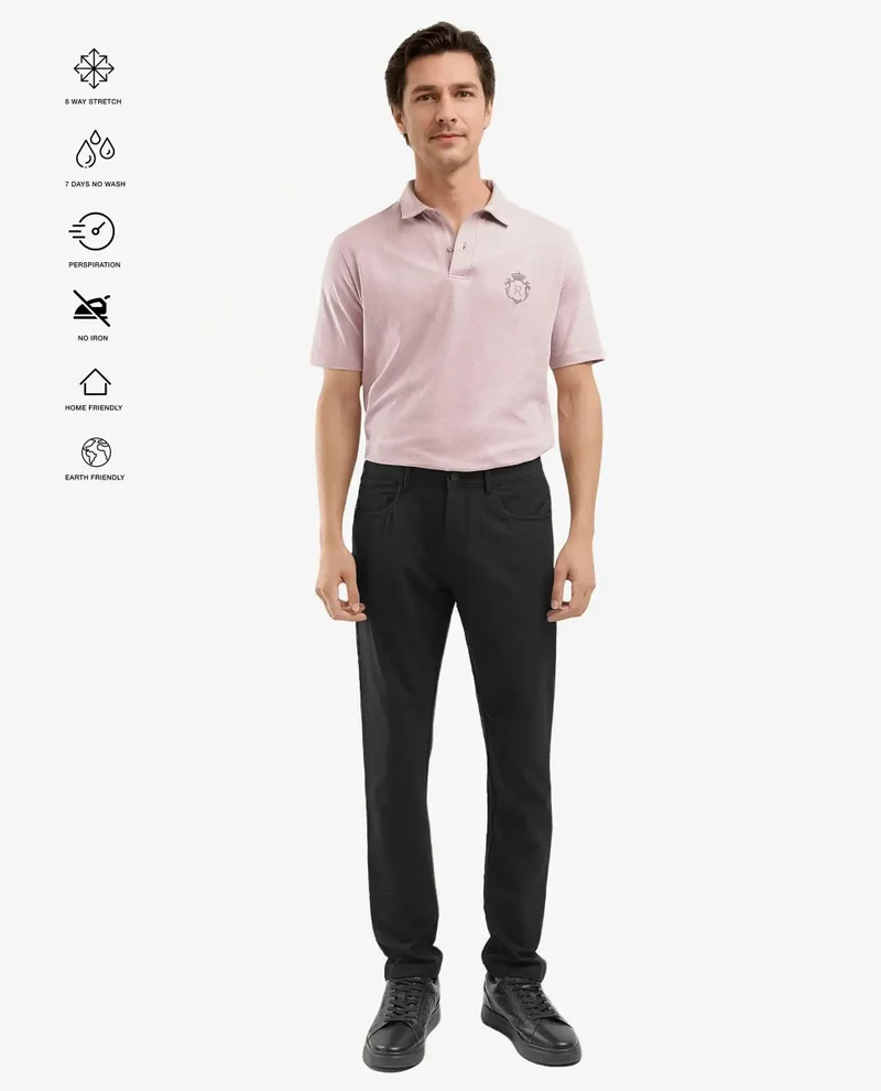 Rare Rabbit Men's 8-Way Stretch Trouser