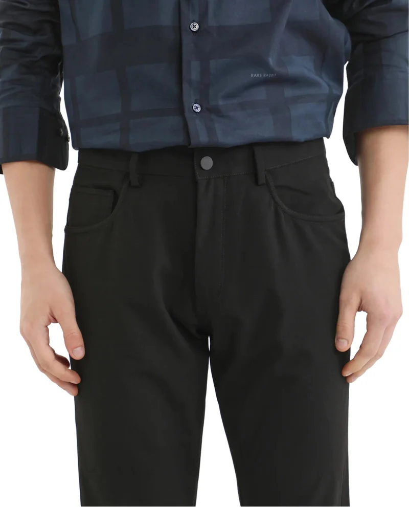 Rare Rabbit Men's 8-Way Stretch Trouser