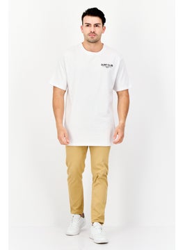 Threadbare Men Crew Neck Short Sleeve Graphic Print T-Shirt, White  - Image 2